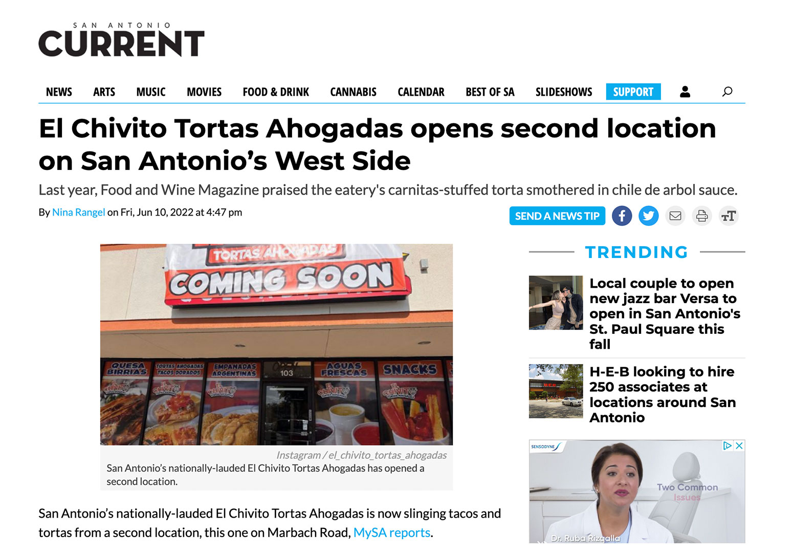 SA Current - Ahogadas El Chivito